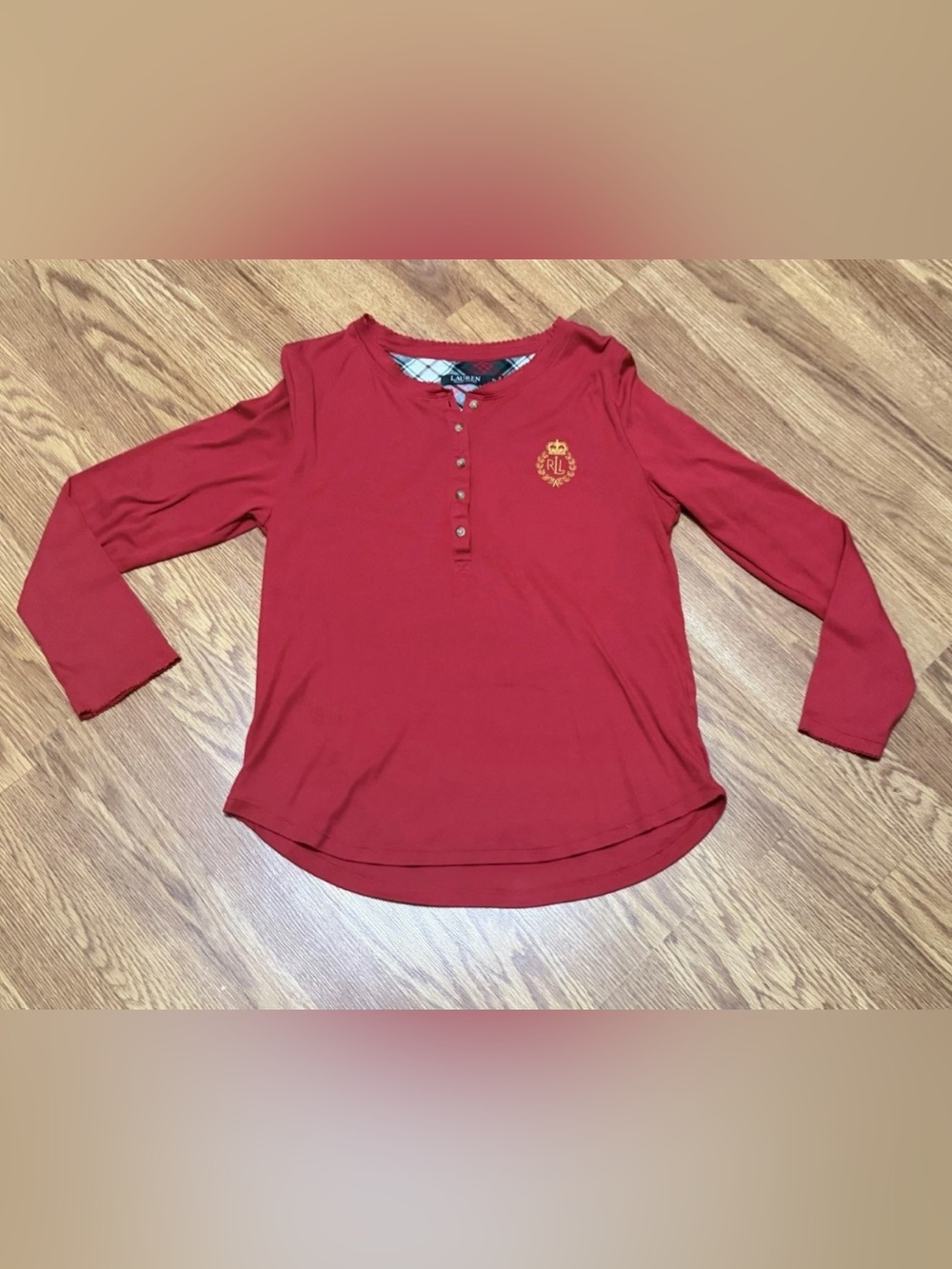 Lauren By Ralph Lauren Long Sleeve Shirt Size XL
